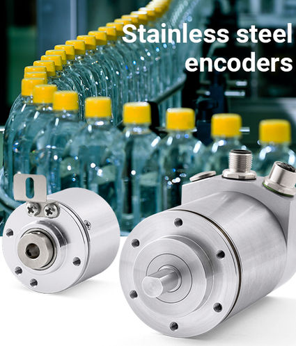 Special Stainless Steel Encoders for Food & Beverage, Chemical, Pharmaceutical, Medical, and Cosmetic Industries