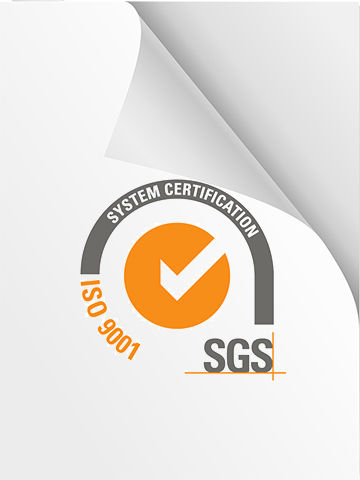 Quality system certificate UNI EN ISO 9001:2015